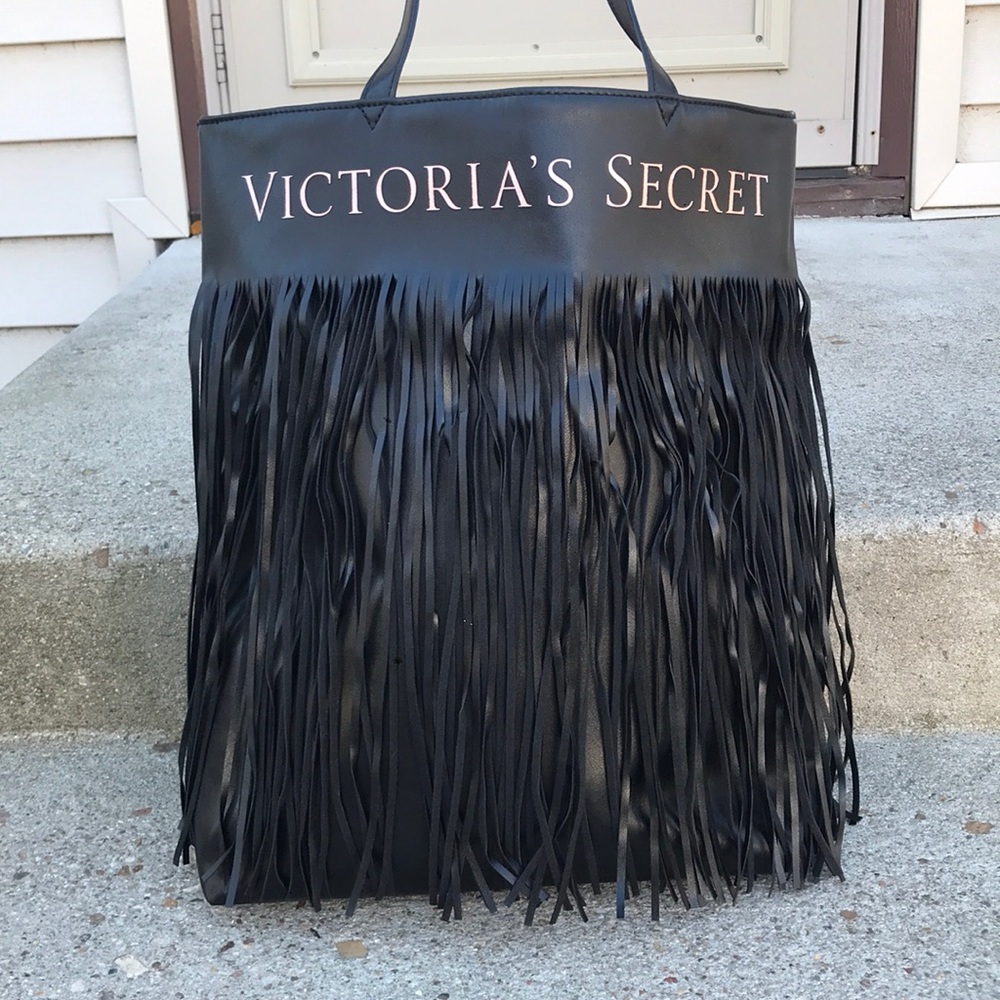 Oversized Victoria Secret bad with fringe